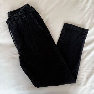 New Look Men's Black Corduroy Trousers